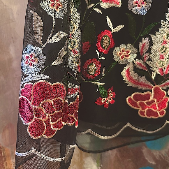 Badgley Mischka Cold Shoulder Mini Dress - Picture 4 of 15